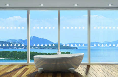 Circle Shape - Frosted Window Manifestation Dot