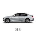 35% Budget Dark Car Window Tint Limo Black Smoke Automotive Vehicle Tint Roll