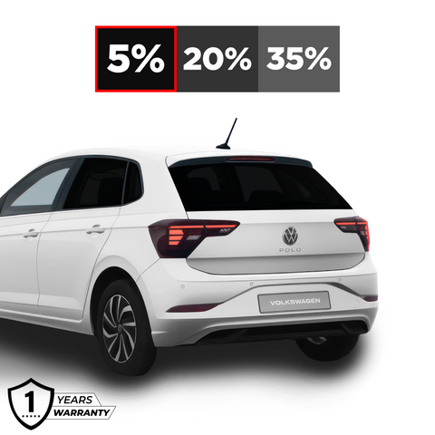 5% Budget Dark Car Window Tint Limo Black Smoke Automotive Vehicle Tint Roll