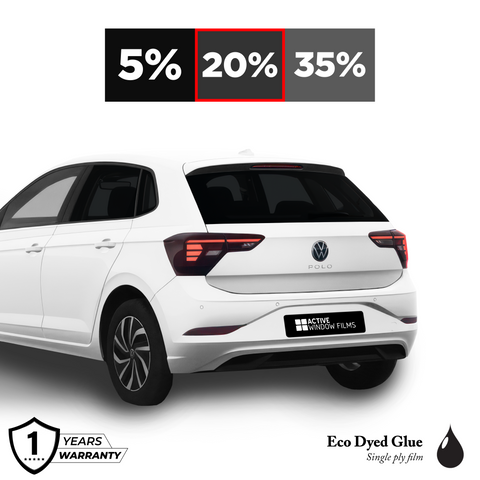 20% Budget Dark Car Window Tint Limo Black Smoke Automotive Vehicle Tint Roll