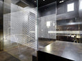 Frosted White, Hazed Square Patterned , Decorative Window Film FON