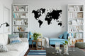 World Map Vinyl Wall Sticker