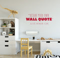 Create your own wall quote sticker