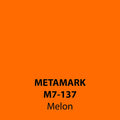 Melon Gloss Vinyl M7-137, Metamark 7 Series, self-adhesive, sticky back polymeric sign making vinyl
