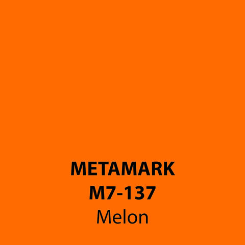 Melon Gloss Vinyl M7-137, Metamark 7 Series, self-adhesive, sticky back polymeric sign making vinyl