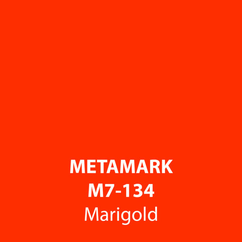 Marigold Gloss Vinyl M7-134 Metamark 7 Series, self-adhesive, sticky back polymeric sign making vinyl