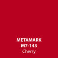 Cherry Gloss Vinyl M7-143, Metamark 7 Series, self-adhesive, sticky back polymeric sign making vinyl