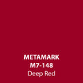Deep Red Gloss Vinyl M7-148, Metamark 7 Series, self-adhesive, sticky back polymeric sign making vinyl