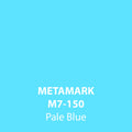 Pale Blue Gloss Vinyl M7-150, Metamark 7 Series, self-adhesive, sticky back polymeric sign making vinyl