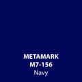 Navy Gloss Vinyl M7-156, Metamark 7 Series, self-adhesive, sticky back polymeric sign making vinyl