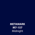 Midnight Gloss Vinyl M7-157, Metamark 7 Series, self-adhesive, sticky back polymeric sign making vinyl