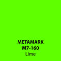 Lime Gloss Vinyl M7-160, Metamark 7 Series, self-adhesive, sticky back polymeric sign making vinyl