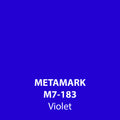Violet Gloss Vinyl M7-183, Metamark 7 Series, self-adhesive, sticky back polymeric sign making vinyl