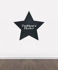 BB5 - Bespoke Star chalkboard sticker, beautiful blackboard vinyl cut sticker, self adhesive easy install