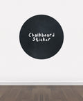 BB6 - Bespoke Circle chalkboard sticker, beautiful blackboard vinyl cut sticker, self adhesive easy install