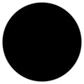 BB6 - Bespoke Circle chalkboard sticker, beautiful blackboard vinyl cut sticker, self adhesive easy install