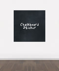 BB7 - Bespoke Sqaure chalkboard sticker, beautiful blackboard vinyl cut sticker, self adhesive easy install