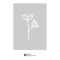 Dandelion cut out, bespoke, custom, frosted nature window film