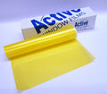 Yellow Frosted Window Film