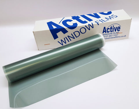 Green Frosted Window Film