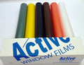 Green Frosted Window Film
