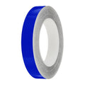 Mid Blue Gloss Colour Pin Stripe tapes, 50m roll, sticky self-adhesive, vinyl decal line tape