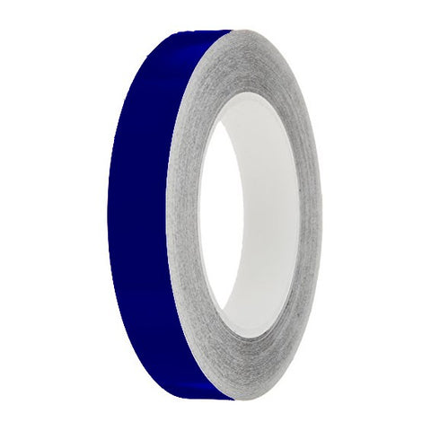 Navy Gloss Colour Pin Stripe tapes, 50m roll, sticky self-adhesive, vinyl decal line tape