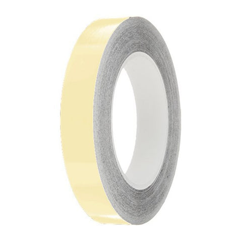 Cream Gloss Colour Pin Stripe tapes, 50m roll, sticky self-adhesive, vinyl decal line tape