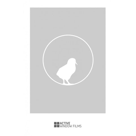 Bird in a hole cut out, bespoke, custom, frosted kitchen window film