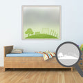 Park scene cut out, bespoke, custom, frosted childrens window film