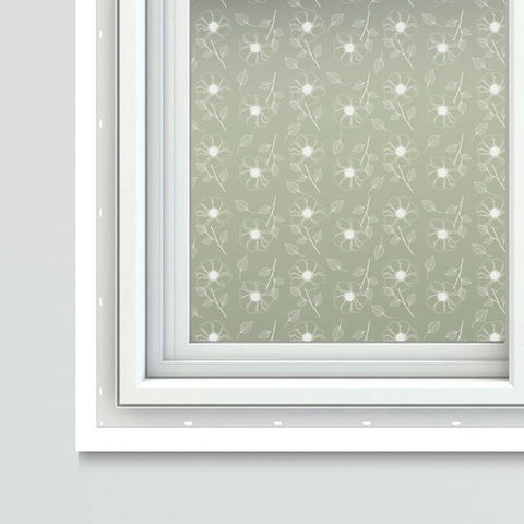 Victorian Theme Decorative Period Frosted Window Film