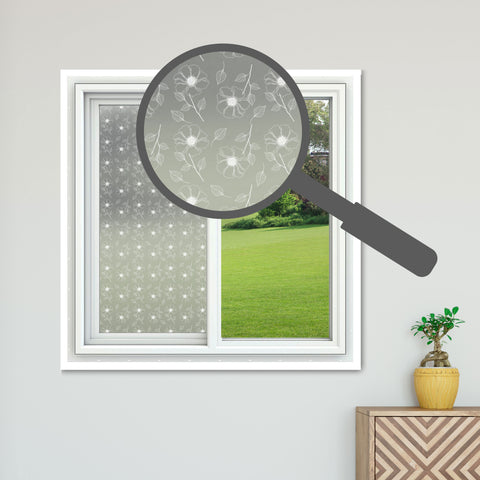 Victorian Theme Decorative Period Frosted Window Film
