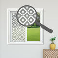 Victorian Theme Decorative Period Frosted Window Film