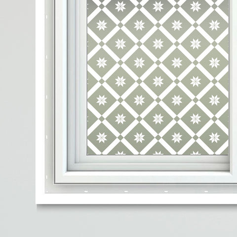 Victorian Theme Decorative Period Frosted Window Film