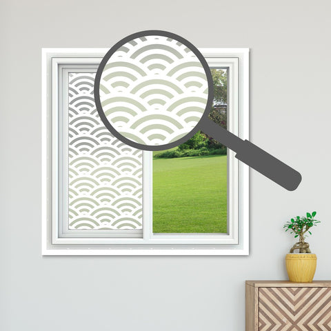 Art Nouveau Theme Window Film Sheets
