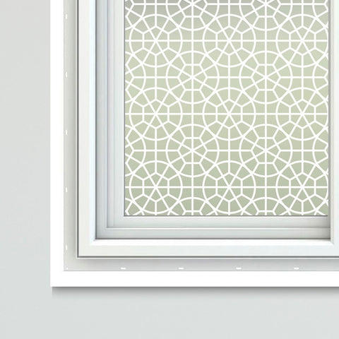 Art Nouveau Theme Window Film Sheets