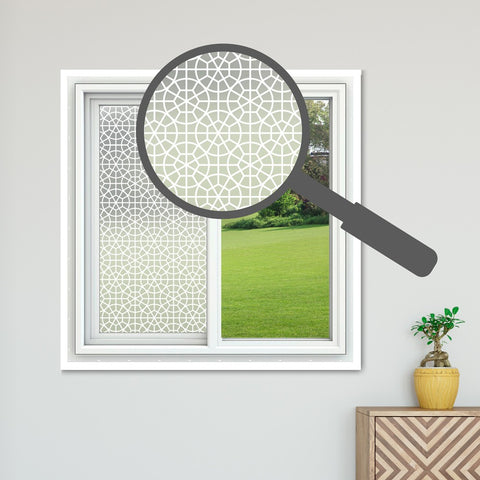 Art Nouveau Theme Window Film Sheets