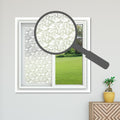 Floral Theme Window Film Sheets Ayaka