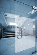 Frosted White, Hazed Square Patterned , Decorative Window Film FON