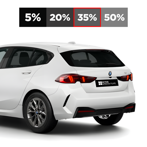 35% Light Black Window Tint Film