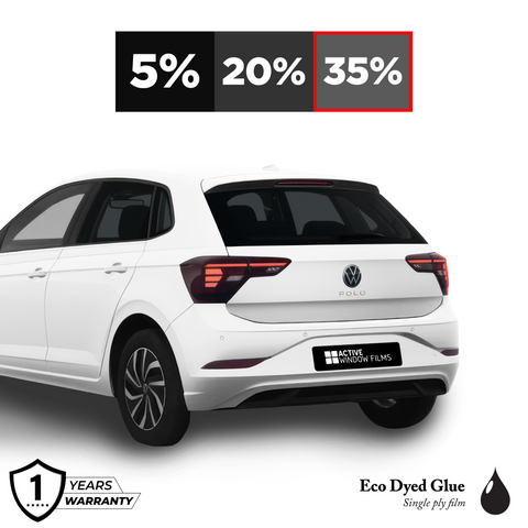 35% Budget Dark Car Window Tint Limo Black Smoke Automotive Vehicle Tint Roll