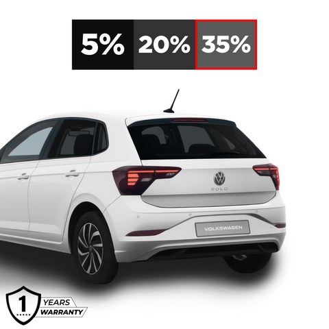 35% Budget Dark Car Window Tint Limo Black Smoke Automotive Vehicle Tint Roll