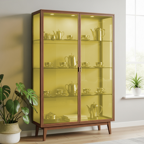Yellow 80 Transparent Colourful Window Film Optically Clear Tint