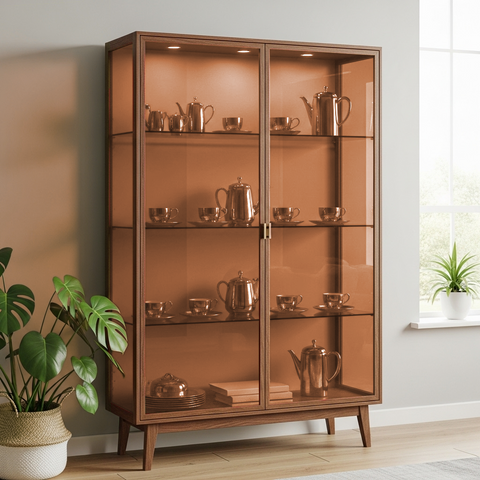 Bronze 25 Transparent Colourful Window Film Optically Clear Tint