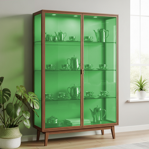 Green 40 Transparent Colourful Window Film Optically Clear Tint