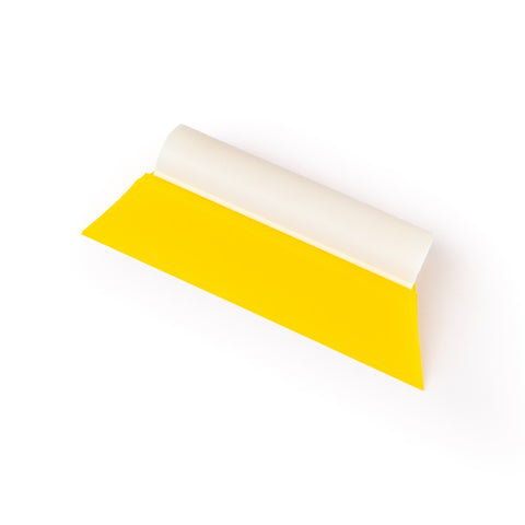 5.5" Soft Yellow Turbo Squeegee + Handle