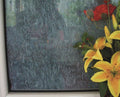 Patterned Decorative White Frosted Window Film - Privacy Frosted Glass Film CLASSIC FLOSSY / WOOL WHITE PATTERN