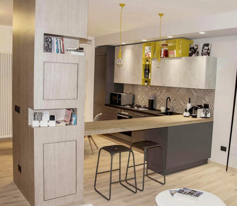 Cover Styl' - I13 Light Silver Grain Wood Self Adhesive Sticker, Vinyl Window Wall Door Furniture Covering