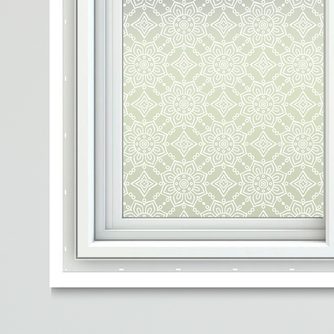 Floral Theme Window Film Sheets Ayami