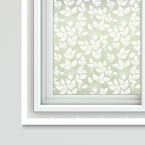 Floral Theme Window Film Sheets Botan
